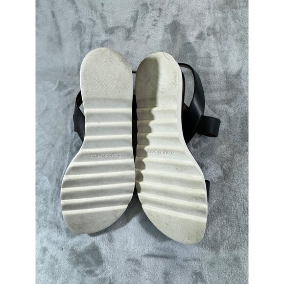 Franco Sarto Womens shoes size 8 chiara strappy sandals with wedge heel - Picture 2 of 16